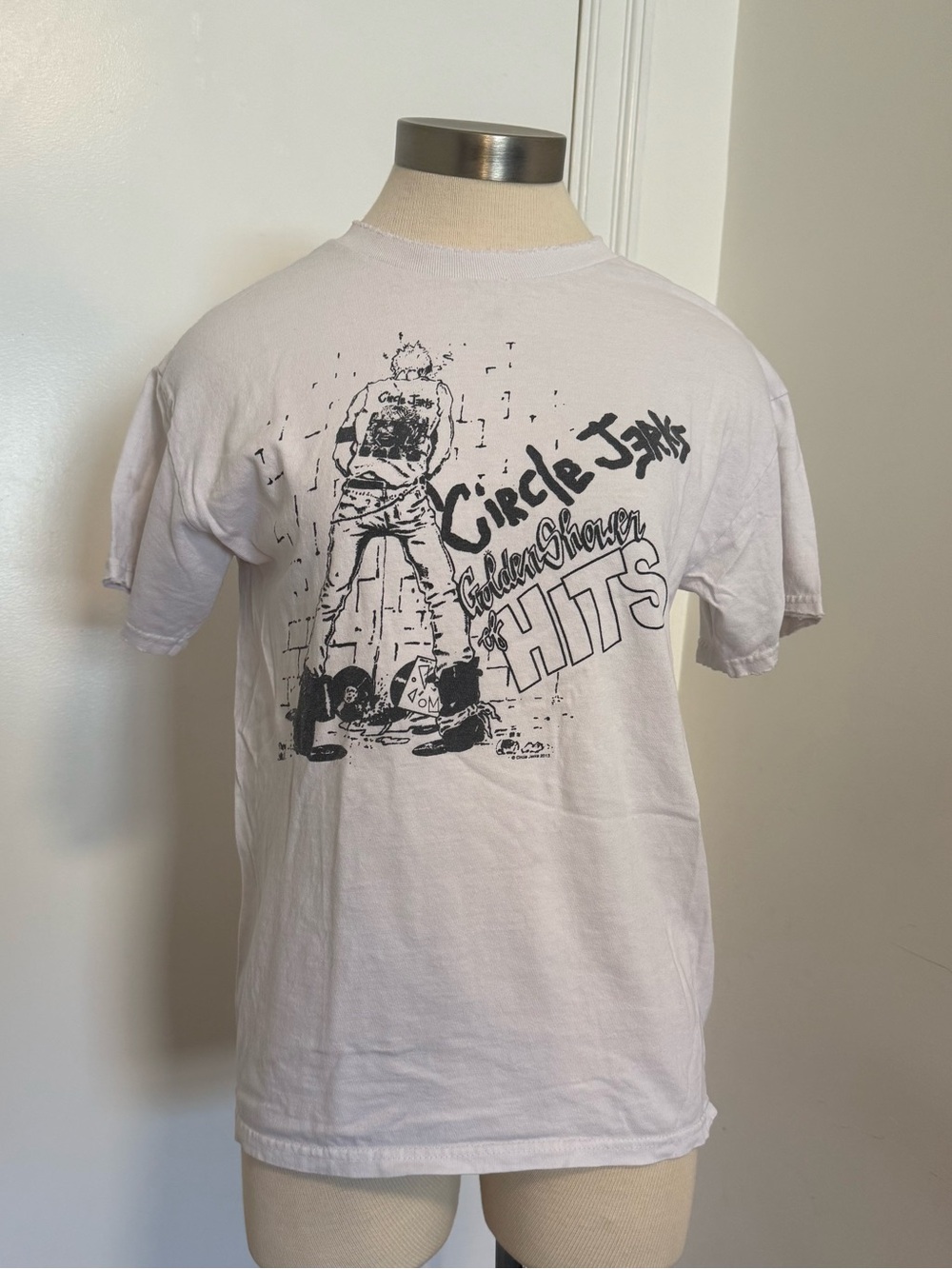 Vintage Off White Graphic Band T-Shirt